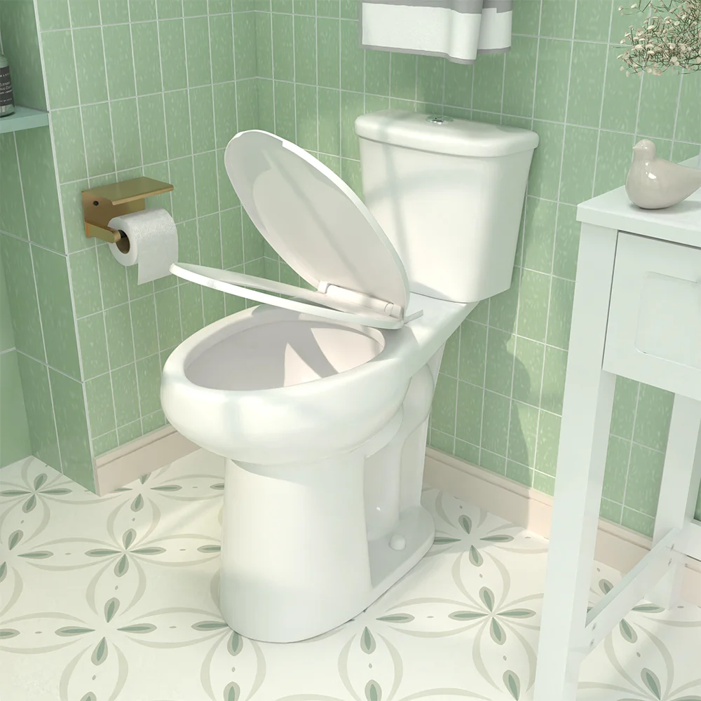 ELEMAZ 21" Extra Tall Toilet for Seniors & Tall Adults | Dual Flush MAP 1000g - Image 11