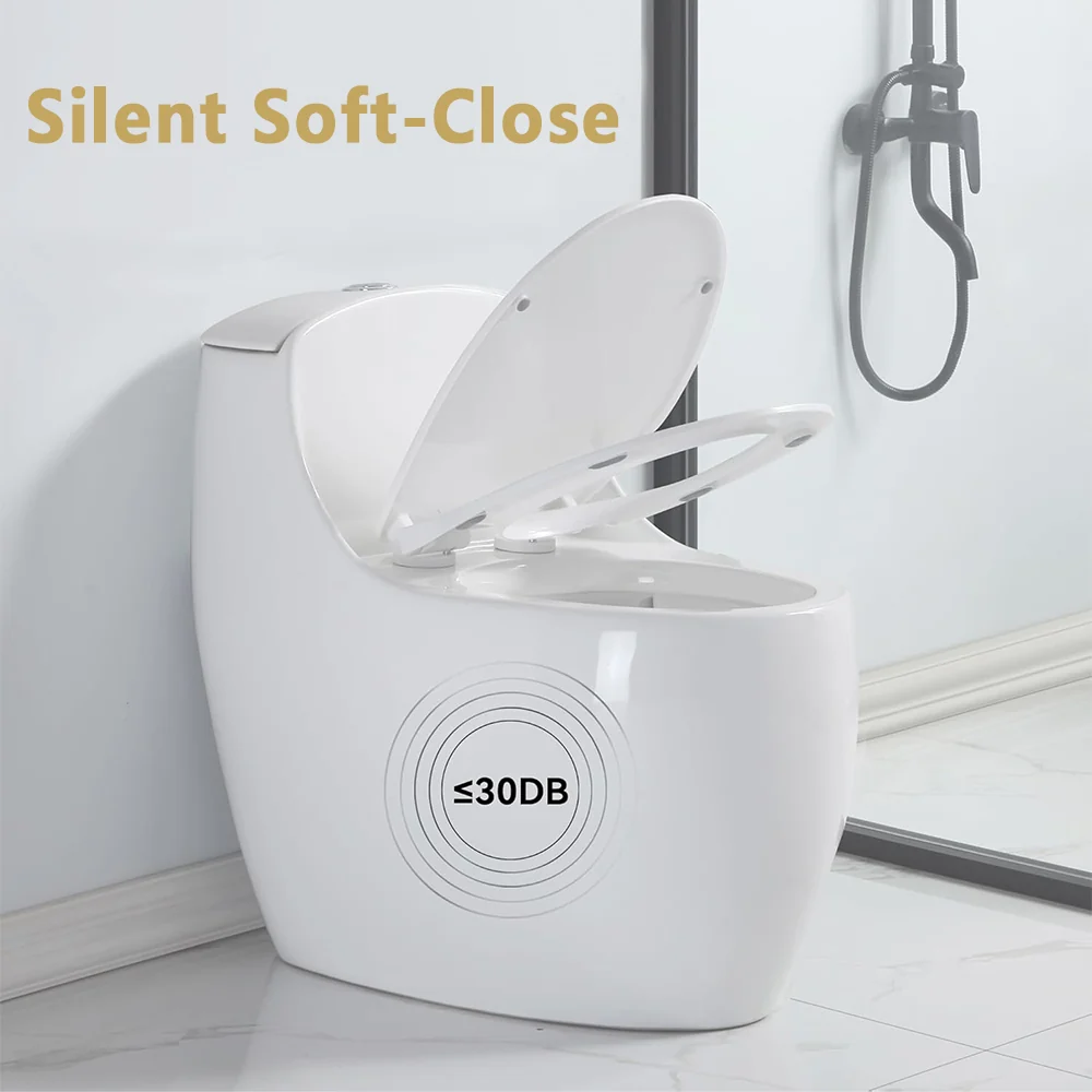 OVRUS Egg-Shaped Toilet | One Piece Compact Khaki - Image 7