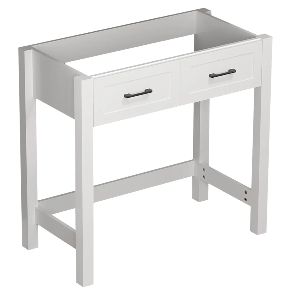 Sigsoul 36 Inch ADA Vanity with Sink | Roll-Under Bathroom Vanity - Image 5